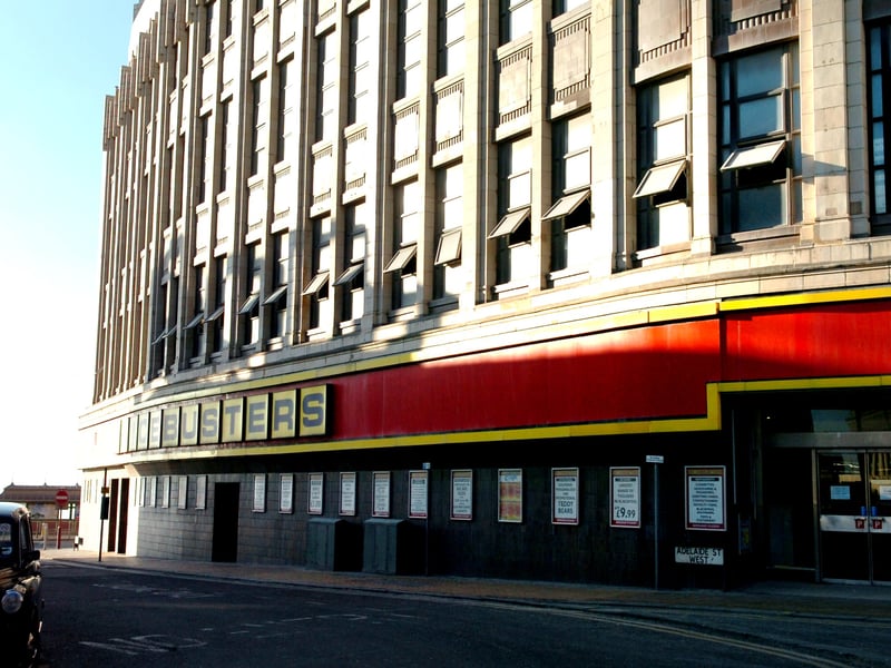 Adelaide Street looking towards the promenade  Blackpool. Pricebusters