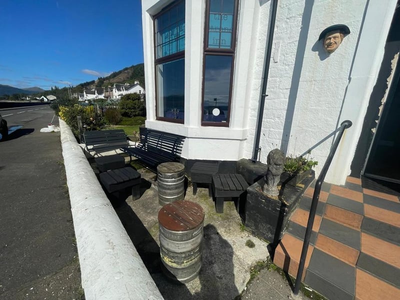 The Strone Inn is a picturesque village pub boasting 'stunning' views over the bay