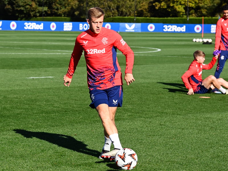 Proving more and more influential in the Rangers engine room, the 21-year-old will make his Europa League debut in a deep lying midfield role.