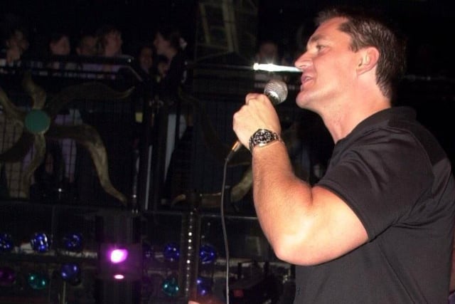 Craig Fairbrass who played Dan Sullivan in Eastenders wows the crowds in 2001