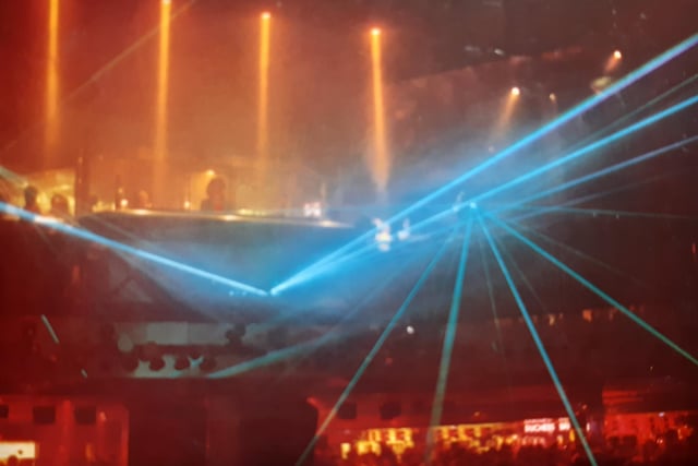 The lasers were so cool. We are talking 80s and 90s here and light systems like those were pioneering