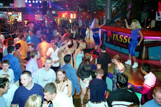 Revellers in the Palace back in the 90s