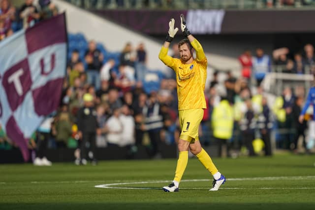 The 31-year-old has started all seven league games this term. He'll have had a bit of a confidence boost after picking up a clean sheet at the weekend.