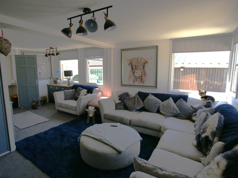 The price includes a spacious two bedroom flat which has undergone a substantial refurbishment.