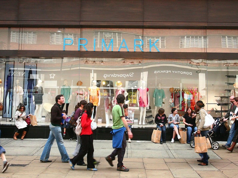 The third UK store Primark opened was in Northampton. It threw open its doors in 1975. Picture is a generic image of a Primark shop. Photo: Peter Macdiarmid/Getty Images
