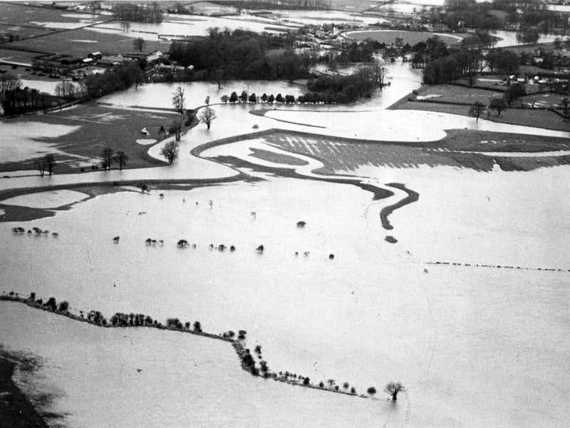 Torrential rain caused floods at St Michael's in 1983