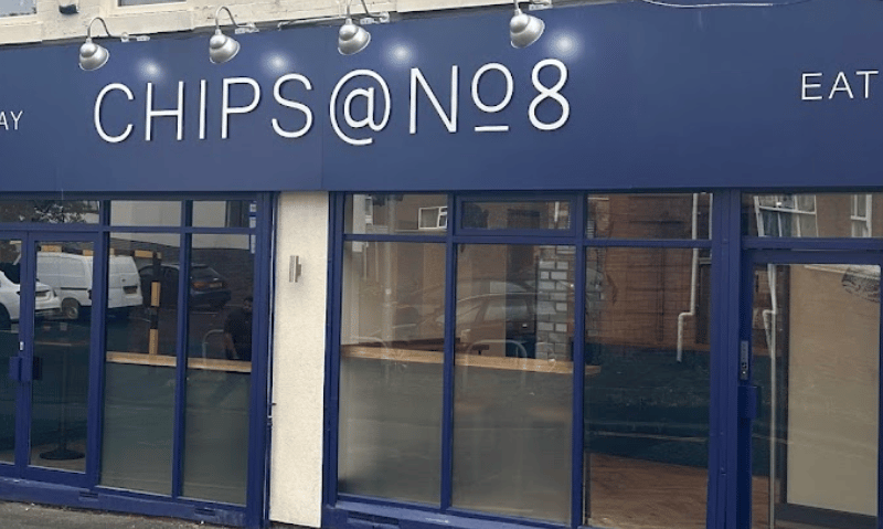 Located on Clifton Road in Prestwich, Manchester, Chips@No.8 is regarded as one of the best in the area. Our Manchester food specialist said: “They ranked highest in Manchester and came in the top 50 out of over 10,000 UK chippies.”