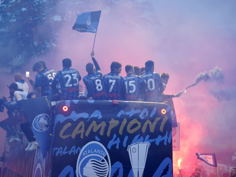 Atalanta (2024), Villarreal (2021), Shakhtar Donetsk (2009), Zenit Saint Petersburg (2008), CSKA Moscow (2005), Anderlecht (1983), Bayer Leverkusen (1988), Manchester United (2017), PSV Eindhoven (1978), Ajax (1992), Ipswich Town (1981), Valencia (2004), Galatasaray (2000), Schalke 04 (1997), Bayern Munich (1996) and Napoli (1989).