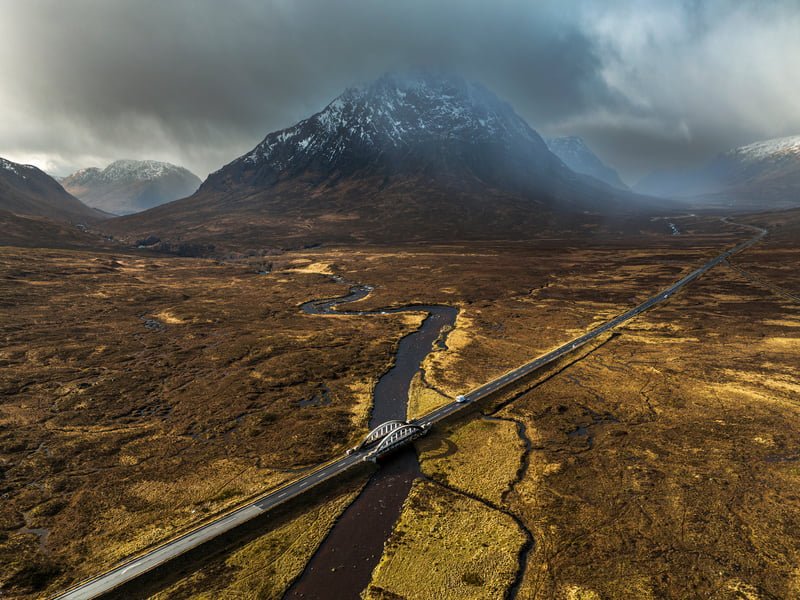 One of Scotland's most photographed mountains, the sight of Buachaille Etive Mor never fails to move.