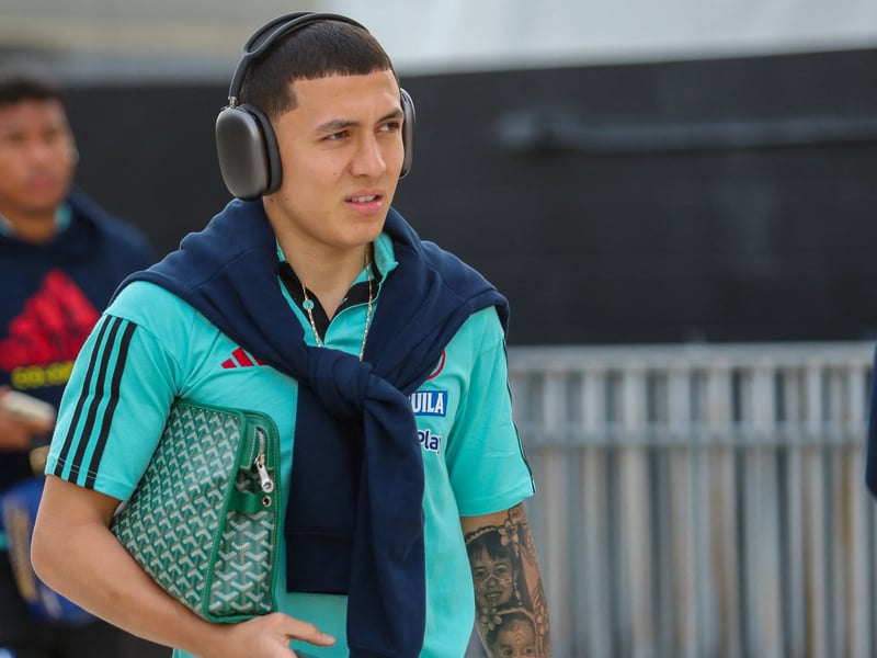 The winger will not get his chance at facing former club Leeds, having picked up a muscle injury in the final minutes of Tuesday's win over Derby. Regis Le Bris expects him to be out 'for a couple of weeks'.
