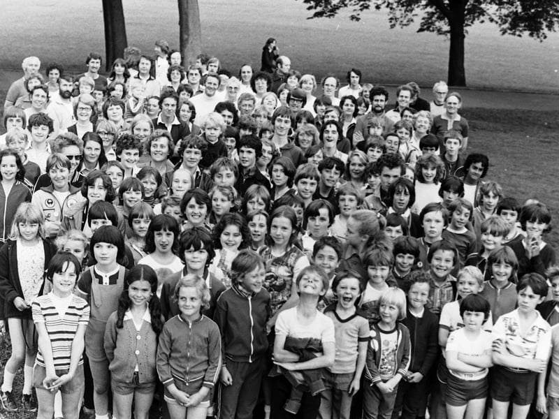 Jogging final on Stanley Park in 1978