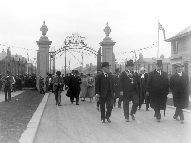 Stanley Park Blackpool was opened on October 2nd 1926 by Lord Derby