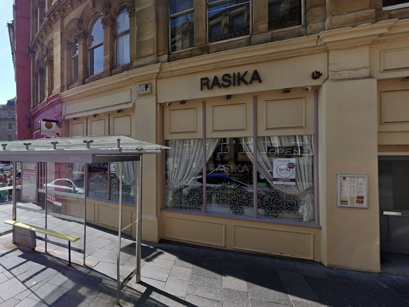 Rasika near the Quayside has a 4.6 rating from 440 reviews.