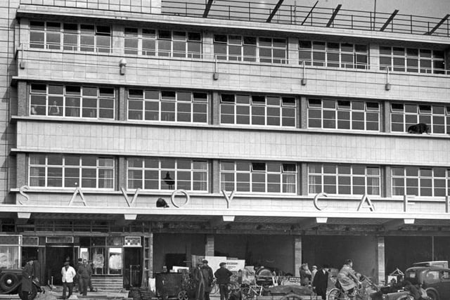 The Savoy Cafe was on the promenade