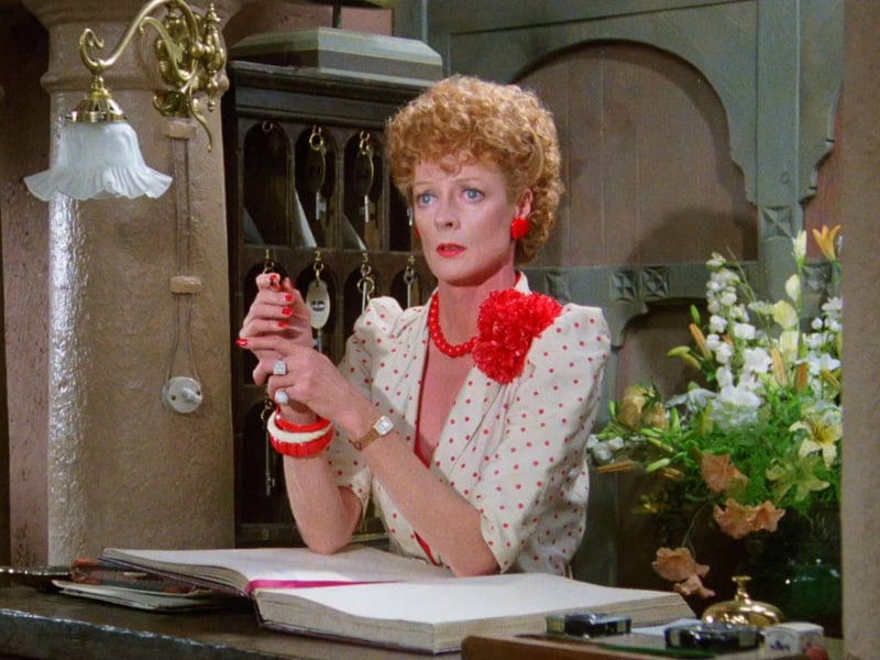 Next up in the Maggie Smith cinematic hall of fame is 1982 whodunnit Evil Under the Sun, based on the Agatha Christe book and starring Peter Ustinov as Belgian detective Hercule Poirot. Smith plays former actress Daphne Castle, the owner of the exclusive Adriatic Sea island hotel Poirot is invited to - only to inevitably become involved in a murder investigation. It has a Rotten Tomatoes rating of 92 per cent.