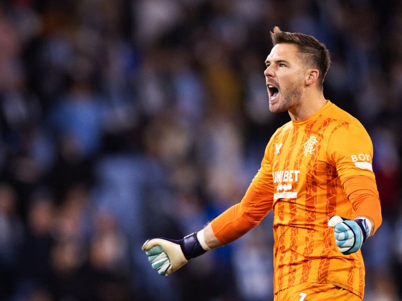 The Gers goalkeeper is the undisputed number one and starts whenever he is fit.