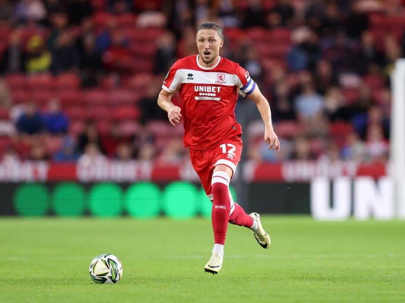 Made an excellent goal-line clearance to deny Jesurun Rak-Saki in the first half. Also had a nervy moment when his header back towards goal almost allowed the visitors to score. Stuck to his task on the right of Boro’s backline. 7