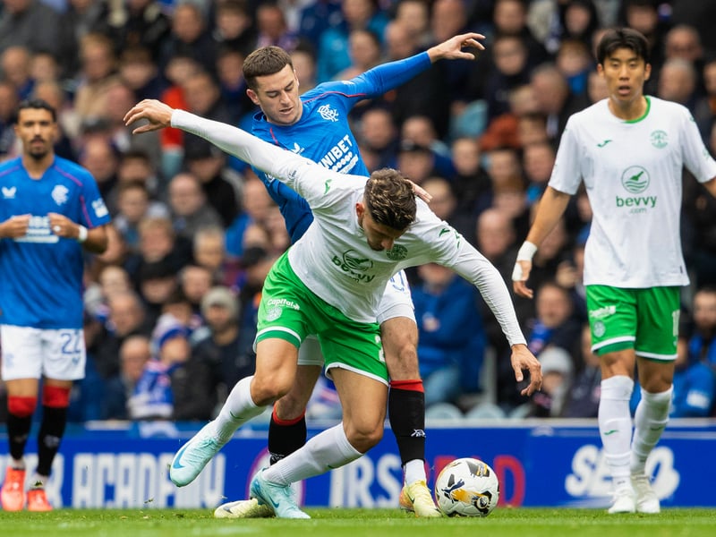 Dragged an early shot wide and was aggressive in his pressing against Hibs' physical midfield. His opening goal was simply stunning. He was quieter second-half, but the Welshman was Rangers' driving force as he continues his good recent form.