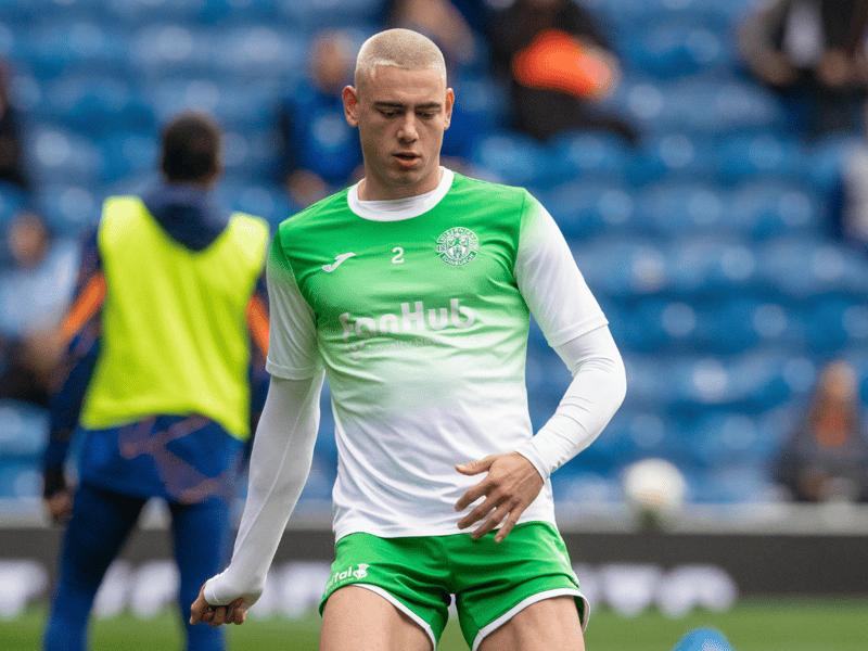 Marked down slightly after losing the ball that led to the opener, but performed pretty well on his return to the Hibs team and stuck to his task.