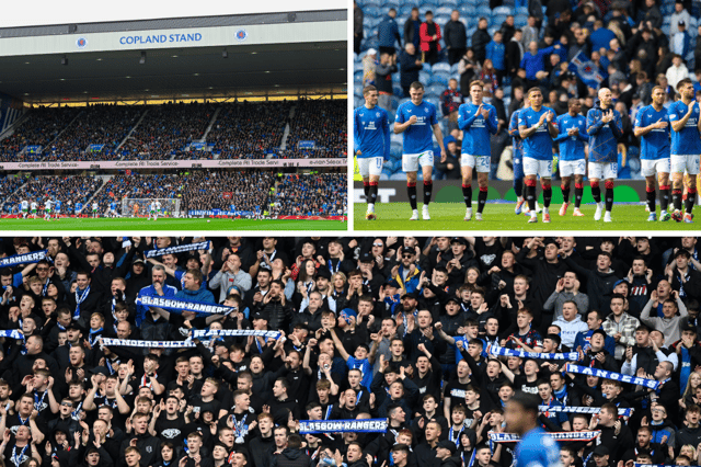 Ibrox Stadium was fully re-open for the first time since May. Cr: SNS Group.