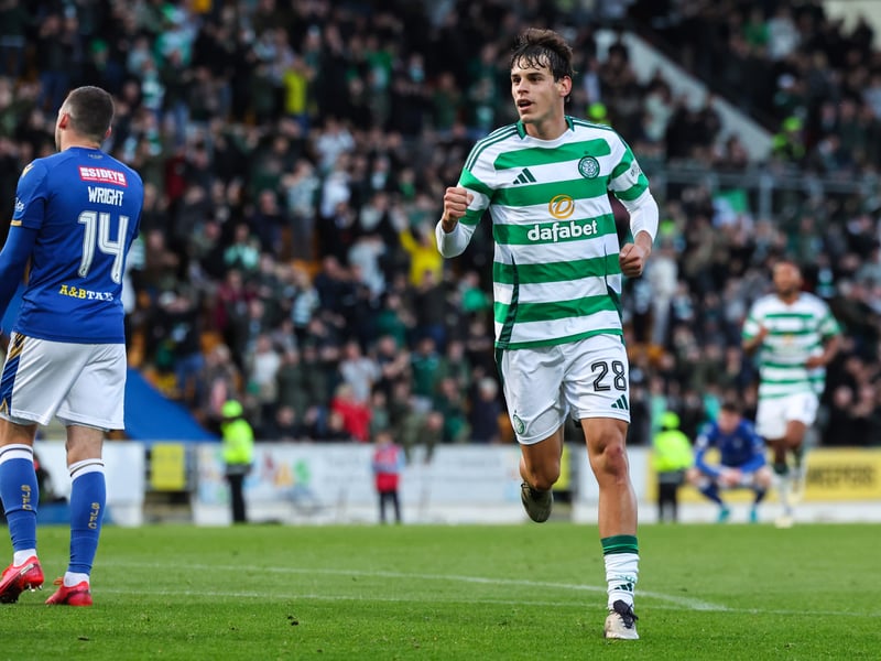 Created more chances (4) than any other player on the pitch in Celtic's 6-0 win over St Johnstone. Scored one and assisted another, while also bagging a 91% passing accuracy. Rated at 9.0 for his performance.