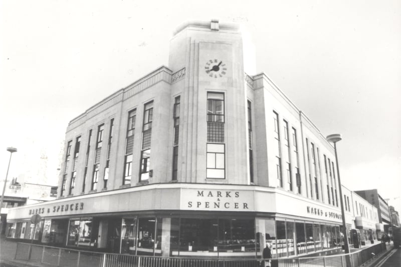 The Edith Centre, Marks and Spencer Store at the junction of Bank Hey Street and Albert Road