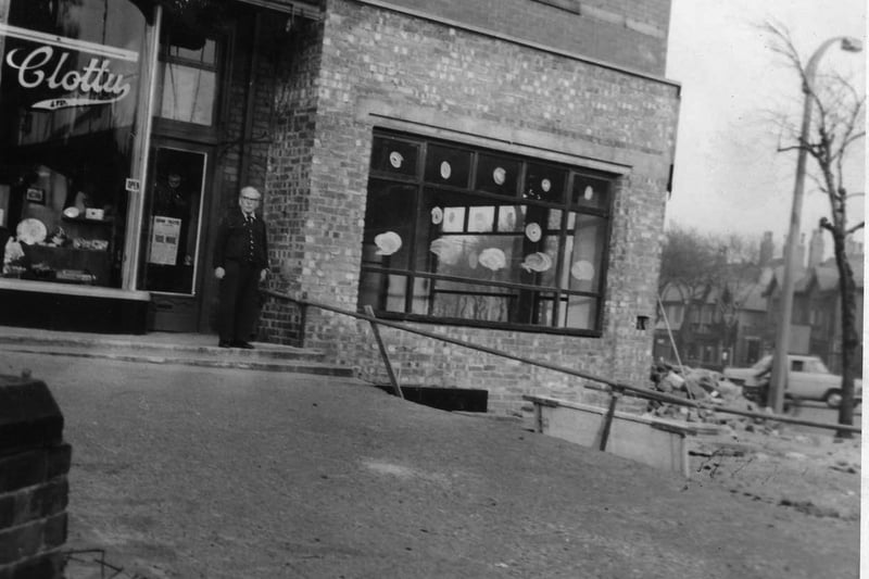 Herman Clottu at the Clottu Chocolate shop he opened on Whitegate Drive near the corner of Forest Gate