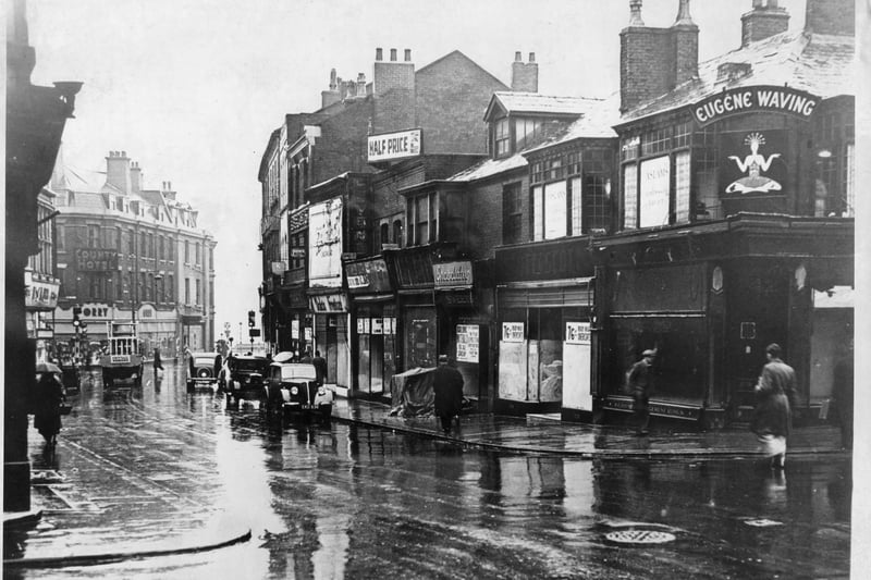 Church Street 1939 - view from the Grand Theatre door looking towards the promenade