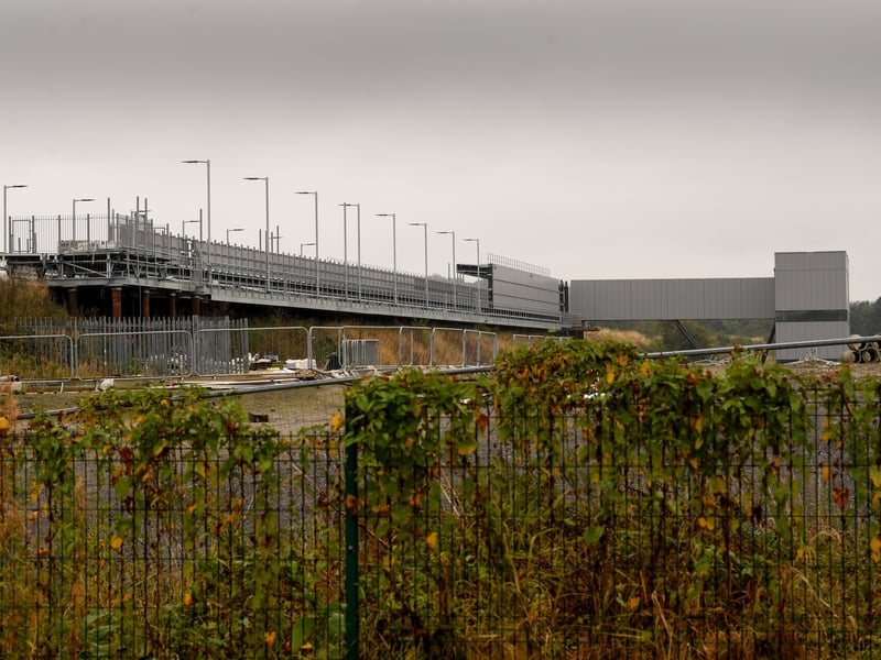 Originally due to open in 2024, the new £26 million two-platform White Rose station has been hit by repeated delays but despite currently facing a complete construction shutdown is projected to finally be completed in 2025.