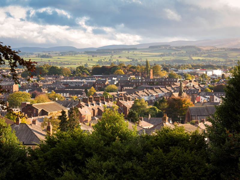 Then comes Cumbria, in the North West. A total of 6.5% of its 5,125 A Level results earned an A* this year - compared to a nationwide average of 9%.