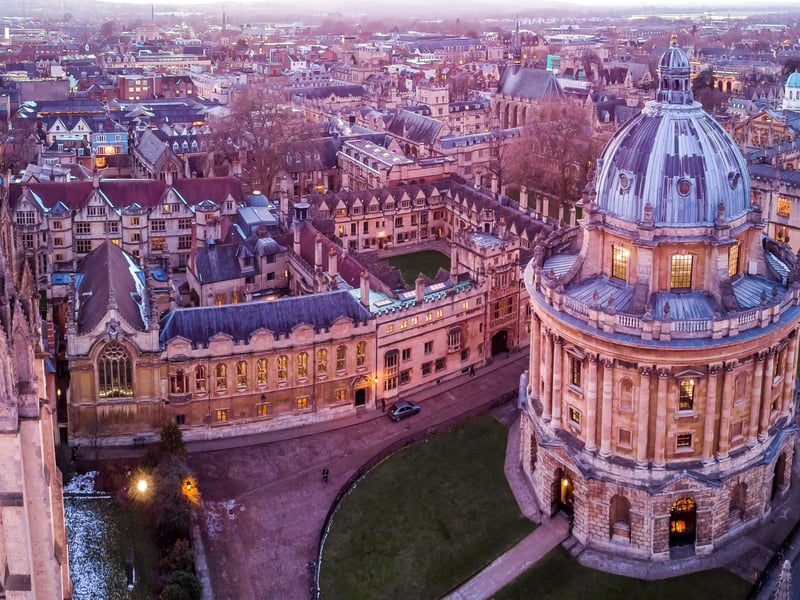 In fourth place is Oxfordshire, home to the esteemed University of Oxford - thought to be one of the world's very oldest. A total of 12.4% of its 15.5 thousand A Level results earned an A* this year. 