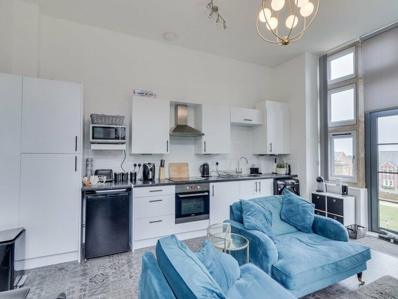 See a sympathetically converted home in an old hospital in Leeds