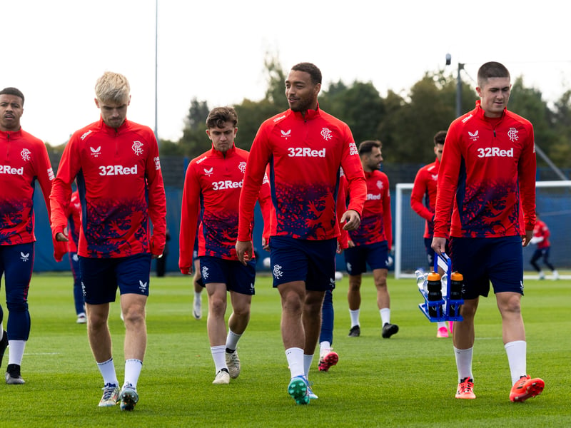 The Nigerian (centre) was given some valuable rest at the weekend, with Hamza Igamane playing the bulk of the win over Hibs. As Philippe Clement's preferred number nine though, Dessers will come back into the starting XI against Lyon.