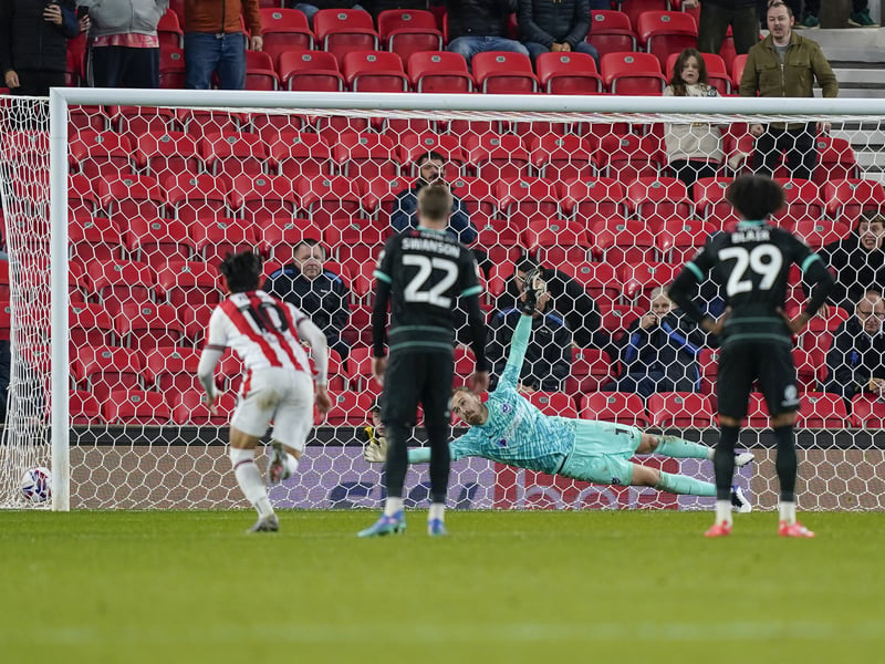 Stoke v Pompey match action