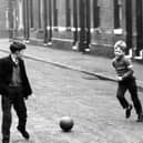 A kickabout in the Attercliffe area of Sheffield