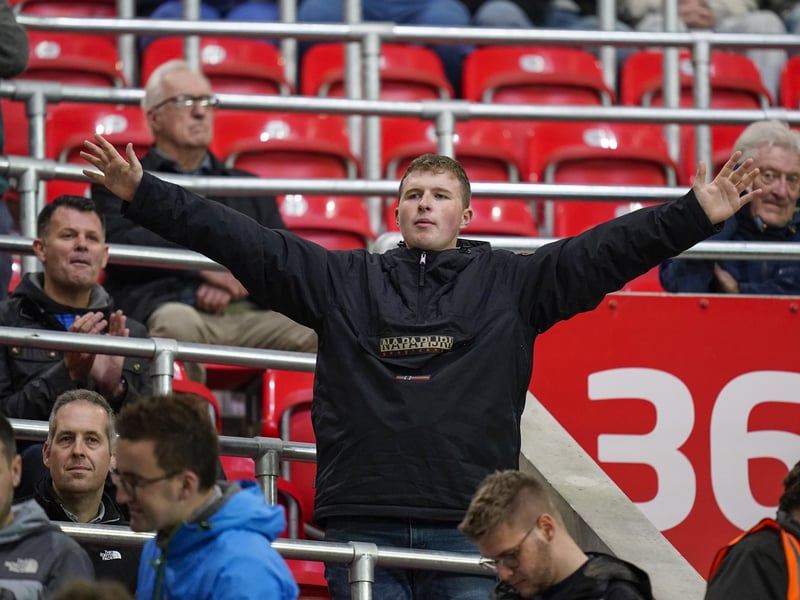 Stoke v Pompey match action