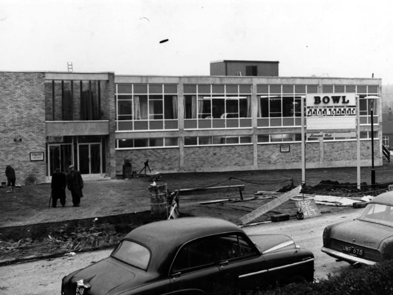 Fairlanes Bowling Alley, on North Quadrant, Firth Park, pictured here in 1963, was twice the size of Sheffield's forst bowling alley at Frecheville, with 24 lanes. It was built at a cost of £300,000, a huge sum back then, and included a nursery fitted with CCTV to enable parents to keep an eye on the children while bowling