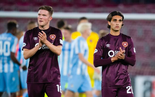 How will Hearts line-up against Dinamo Minsk this evening? Cr: SNS Group.