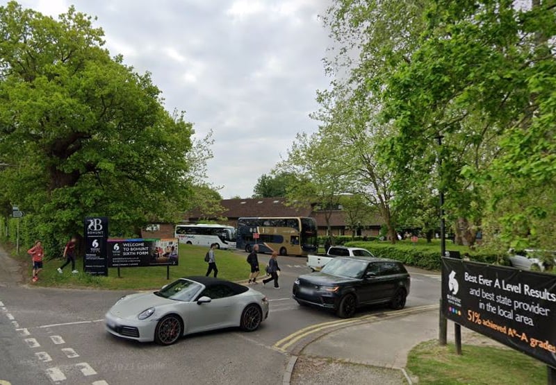 Bohunt is a secondary academy in the village of Liphook, East Hampshire. It was formerly rated ‘good’ by Ofsted.
In the 2023/24 school year, it had a ‘well above average’ Progress 8 score of 0.50.