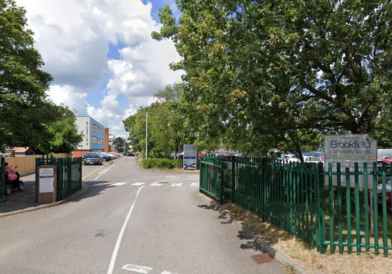 Brookfield Community School, in Locks Heath, Fareham, has been awarded a score of 30/40 on The Telegraph's GCSE league table, making it a good school for GCSE results. 
