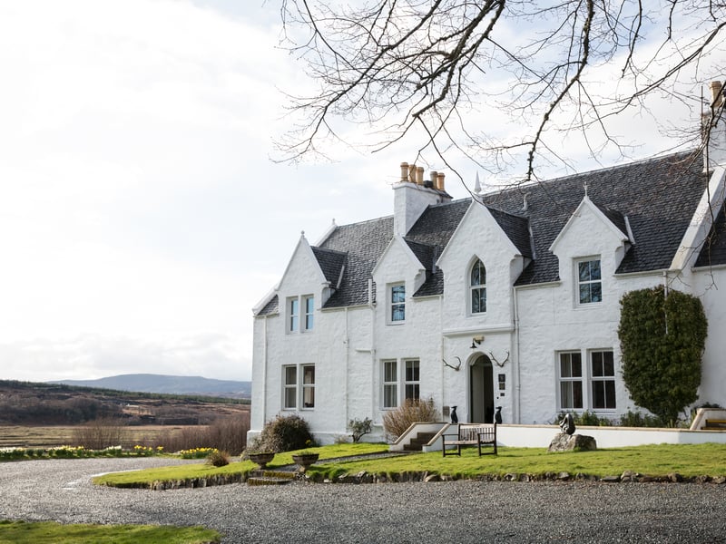 Kinloch Lodge on Skye has One Michelin Key.
