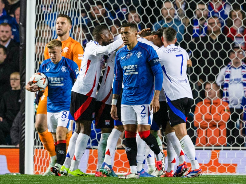 Missed a very early chance that ought to have put Rangers in front. Struggled to deal with the sheer pace and trickery of the Lyon backline and was beaten by Fofana at the far post for Lyon's fourth goal. Replaced on hour mark by Kasanwirjo. 4