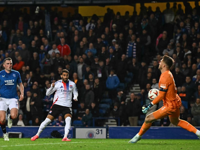 It was far from a night to remember for the home fans at Ibrox, though the attendance figures clocked in at just over 40,000 in Glasgow as Ligue 1 Lyon ran out comfortable 4-1 winners.