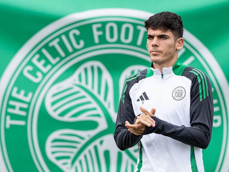 The Barcelona loanee will make his first Celtic start with Greg Taylor ruled out through injury.