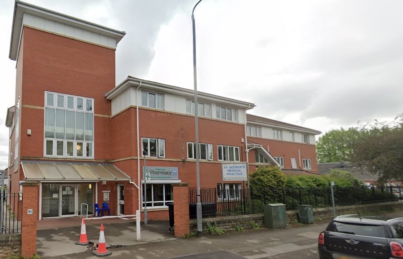 There were 293 survey forms sent out to patients at St Georges Med Practice in West Bridgford, Nottinghamshire. The response rate was 43%, with 124 patients rating their overall experience. Of these, 78% said it was very good and 18% said it was fairly good.