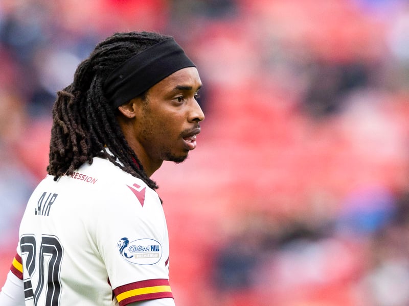 On loan from Hibs, so winger can't play tomorrow.