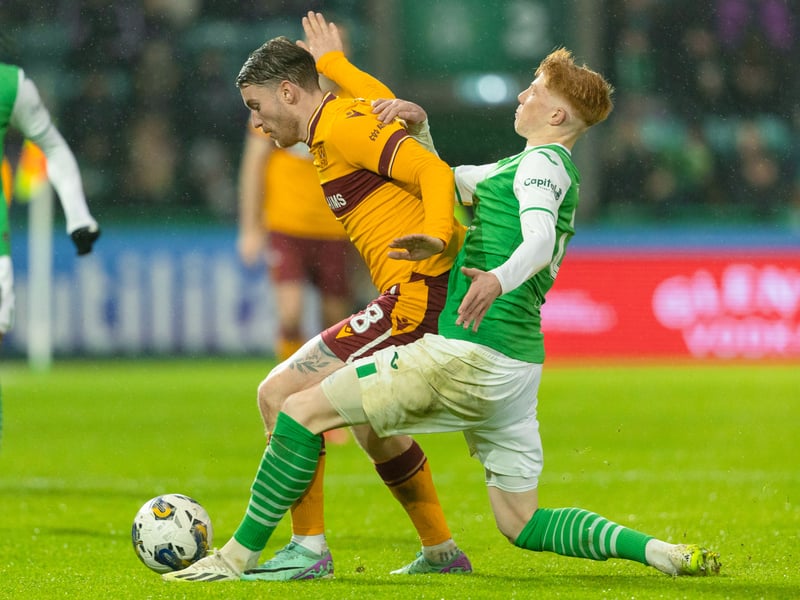 Still unable to feature for Motherwell due to a knee injury.