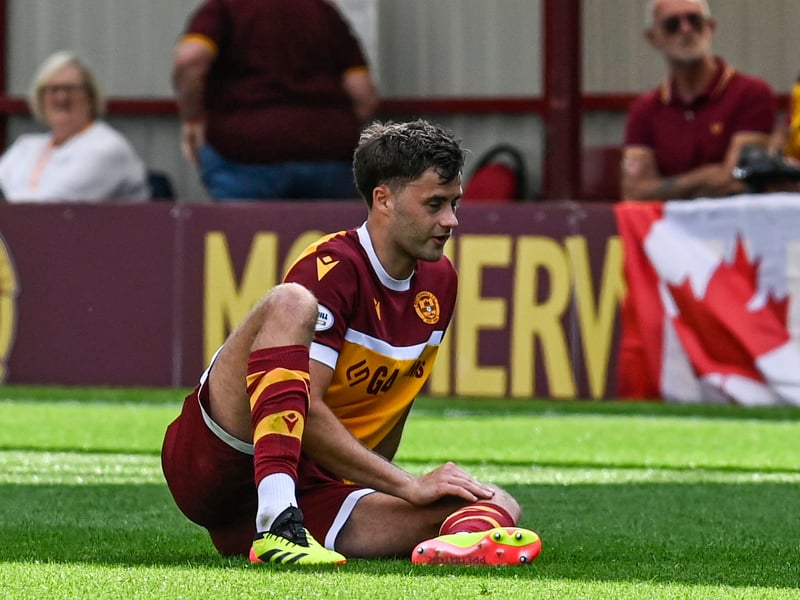 Back in training but unlikely to be risked as he recovers from a medial ligament tear.