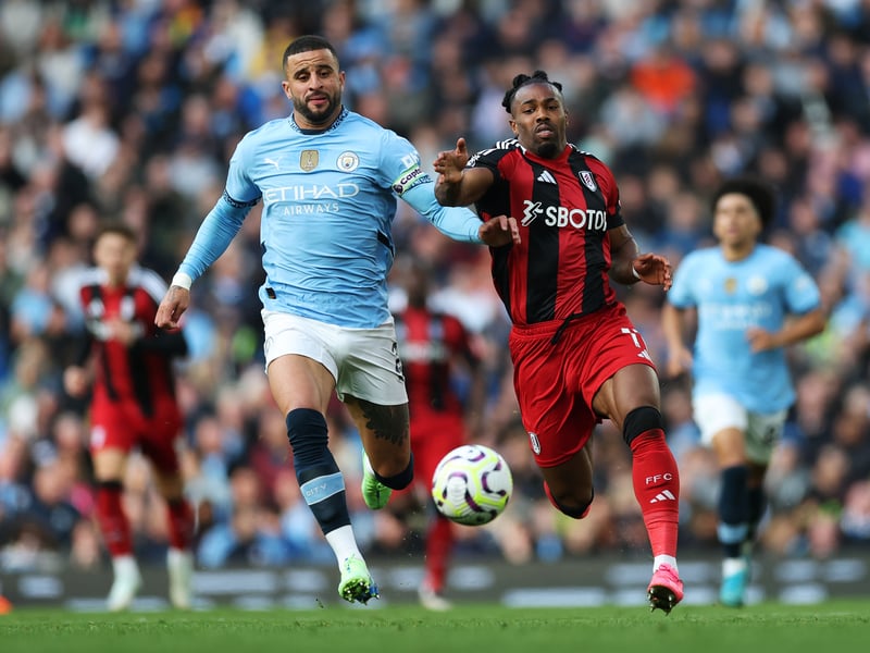 introduced at centre-back but Guardiola quickly changed his mind and moved Walker to the middle. Traore's ability to fly past the defender will be a concern for Guardiola.