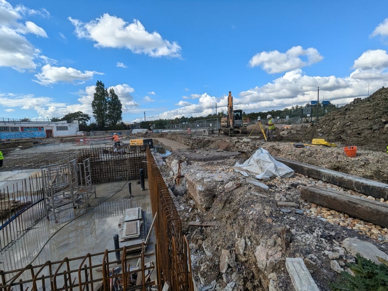 Hilsea Lido in October 2024